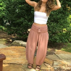 Baggy harem style pants - cute and stretchy!